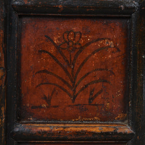 Painted Side Cabinet From Shanxi - 19thC