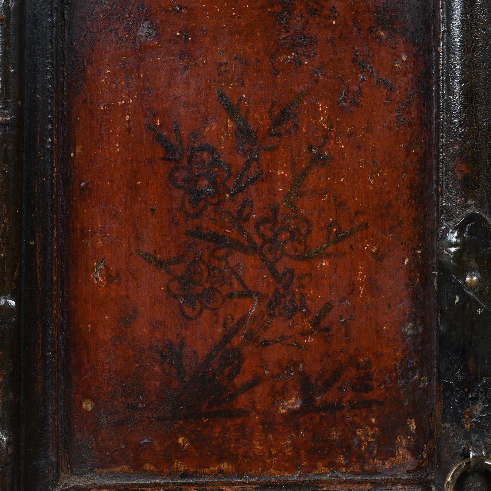 Painted Side Cabinet From Shanxi - 19thC