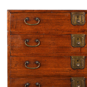 Japanese Kimono Dansu Chest - Late 19thC (Meiji Period)