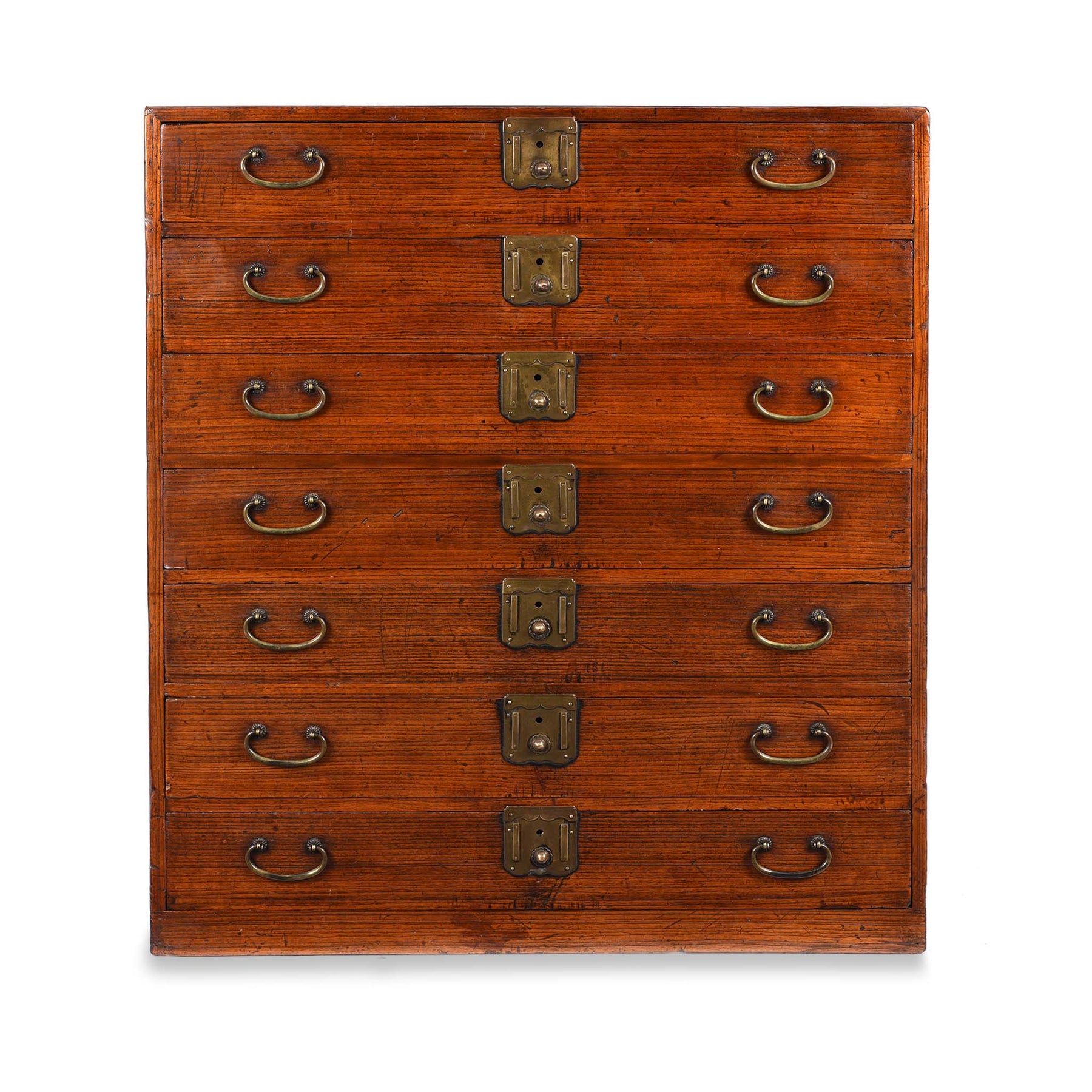 Japanese Kimono Dansu Chest - Late 19thC (Meiji Period)