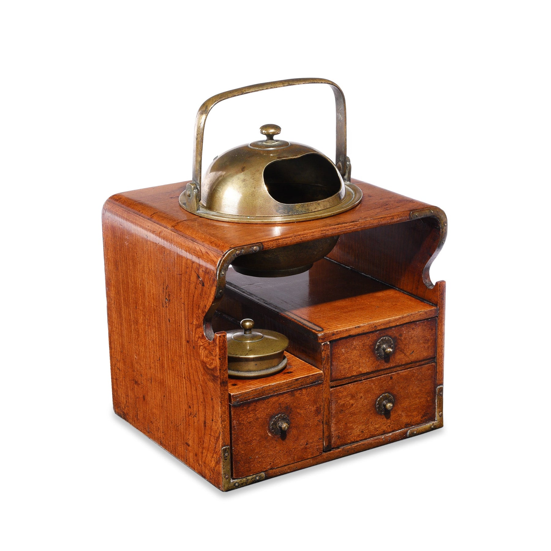 Japanese Zelkova/Elm  Brazier - 19thC