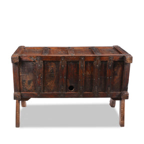 Manjus (Dowry Chest) From Banswara Tribal Region - 19thC