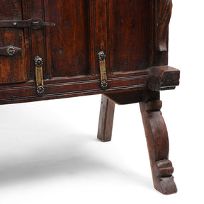 Manjus (Dowry Chest) From Banswara Tribal Region - 19thC