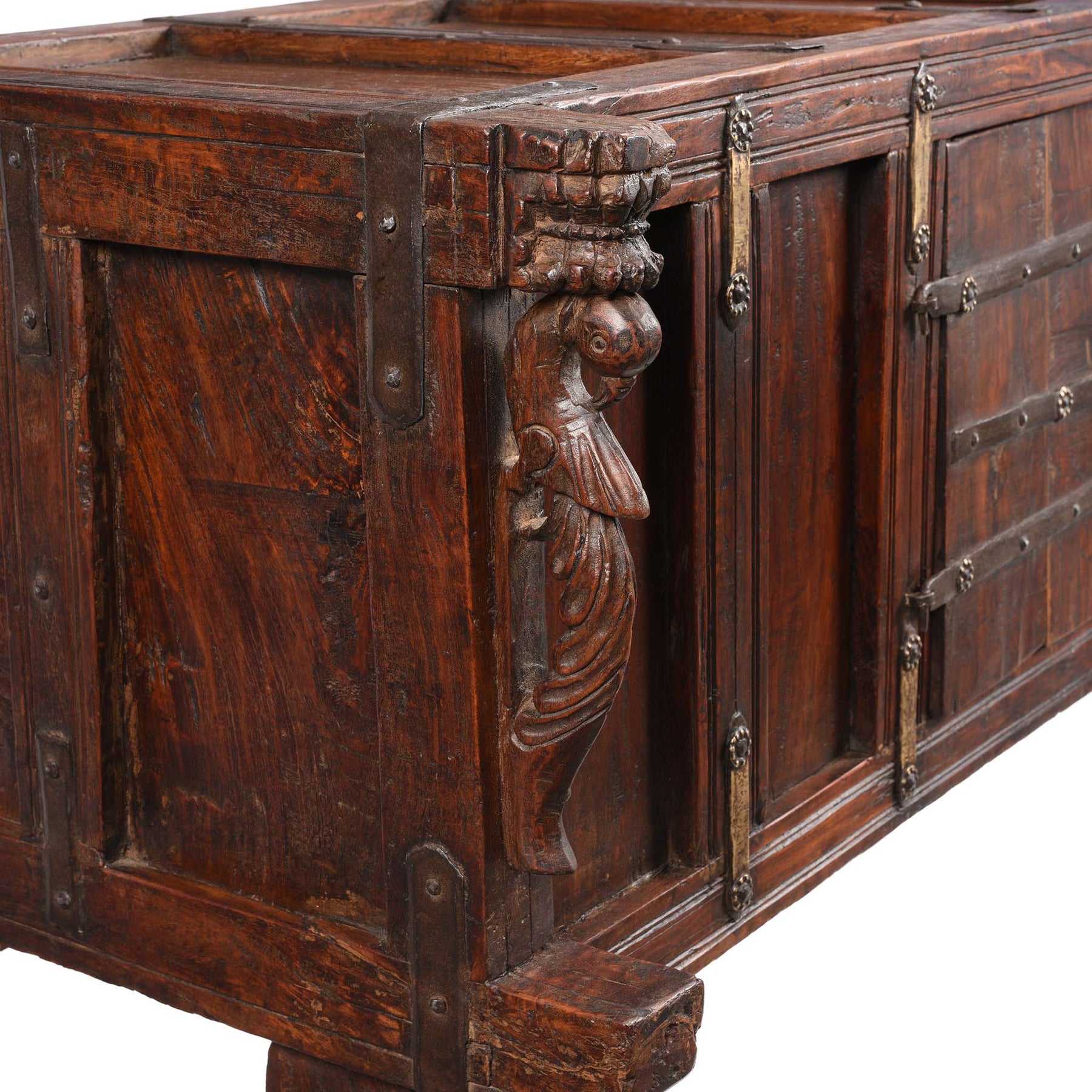 Manjus (Dowry Chest) From Banswara Tribal Region - 19thC