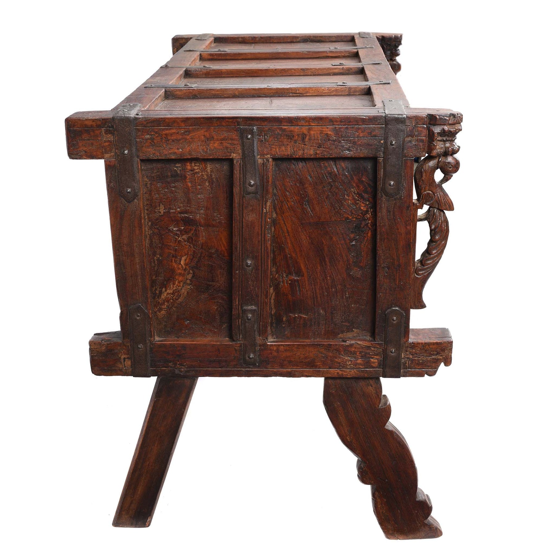 Manjus (Dowry Chest) From Banswara Tribal Region - 19thC