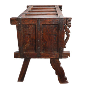 Manjus (Dowry Chest) From Banswara Tribal Region - 19thC