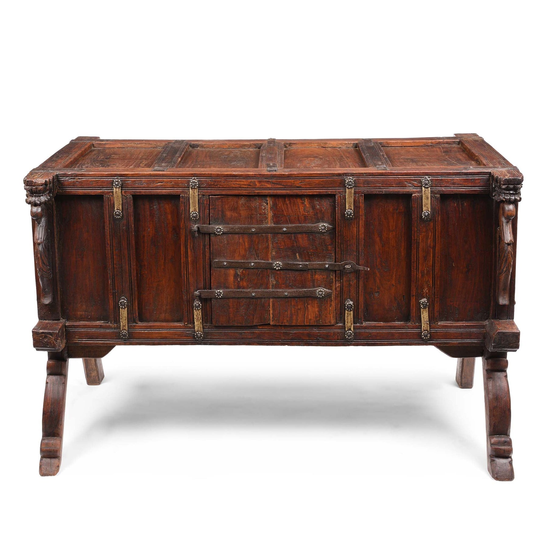 Manjus (Dowry Chest) From Banswara Tribal Region - 19thC