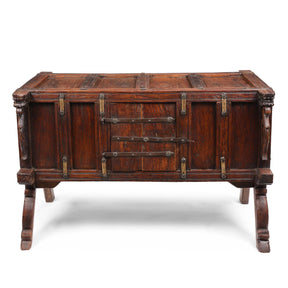 Manjus (Dowry Chest) From Banswara Tribal Region - 19thC