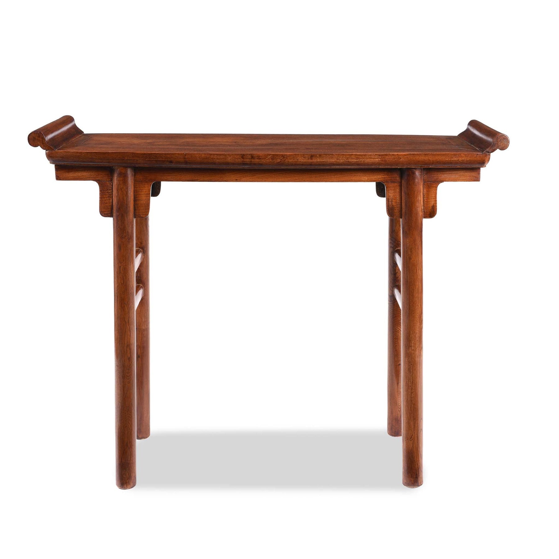 Red Elm Altar Table From Shanxi - 19thC