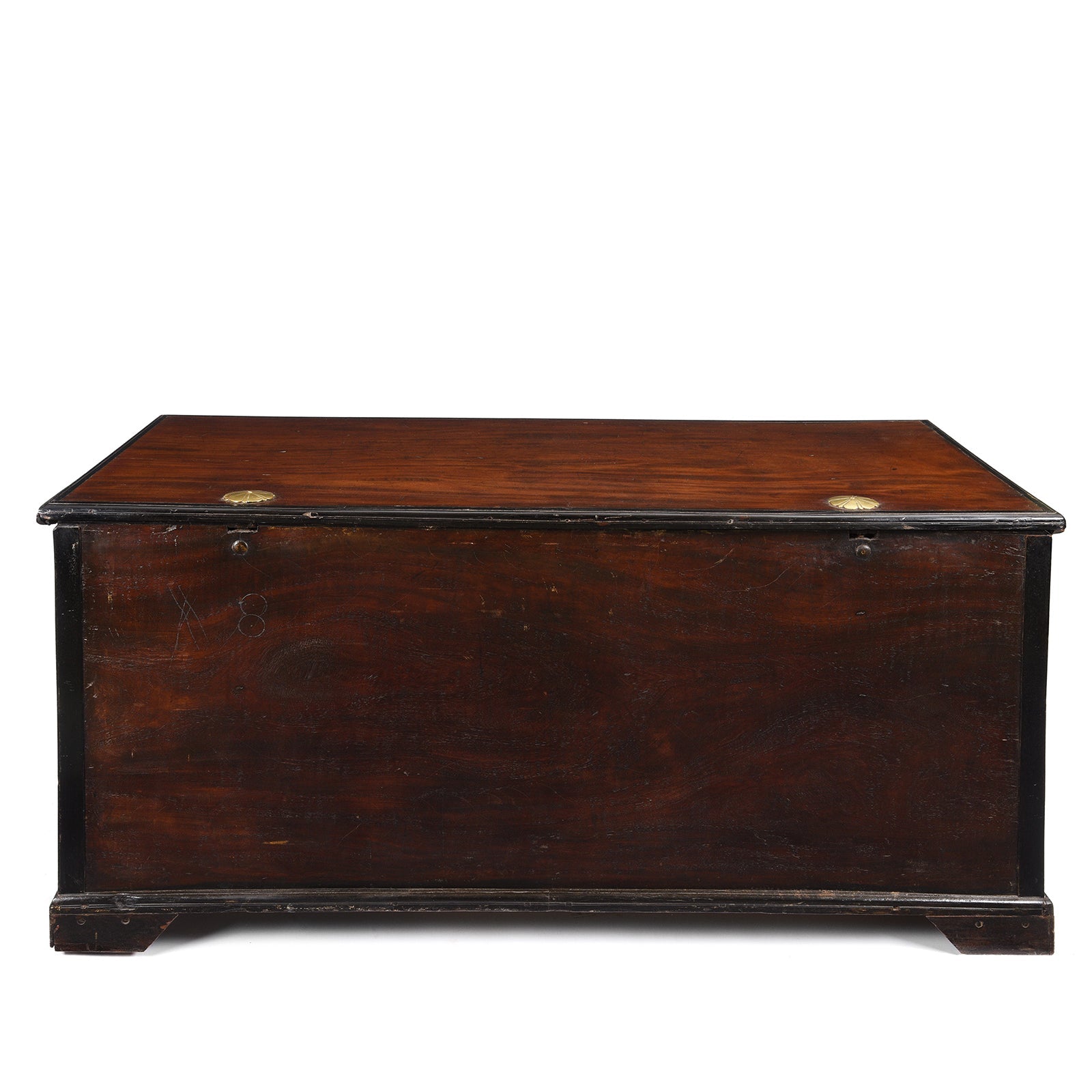 Dutch Colonial Satin Wood Chest From Ceylon -18thC