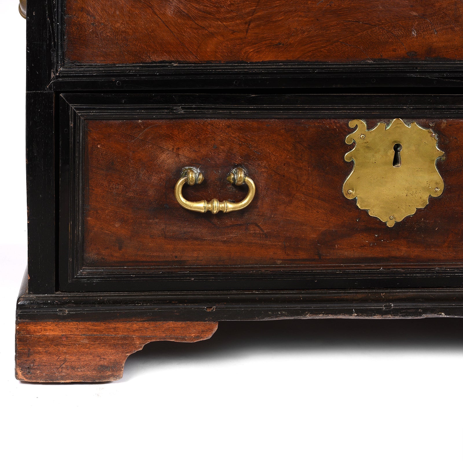 Dutch Colonial Satin Wood Chest From Ceylon -18thC
