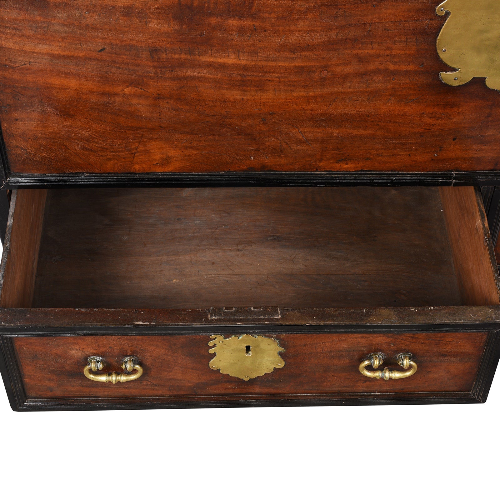 Dutch Colonial Satin Wood Chest From Ceylon -18thC