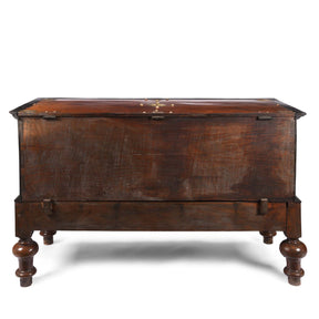 Dutch Colonial Chest on Stand From Ceylon -18th Century