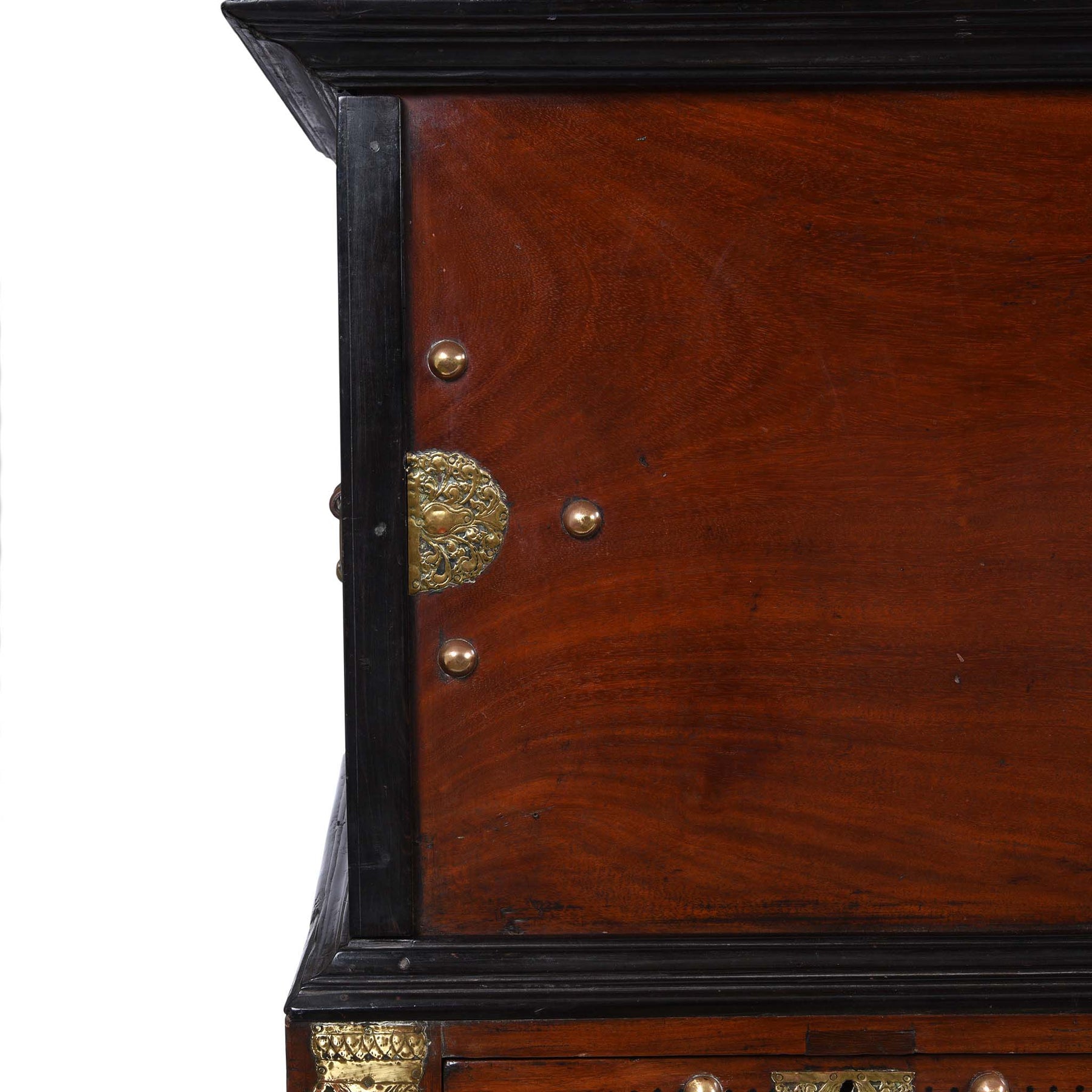 Dutch Colonial Chest on Stand From Ceylon -18th Century
