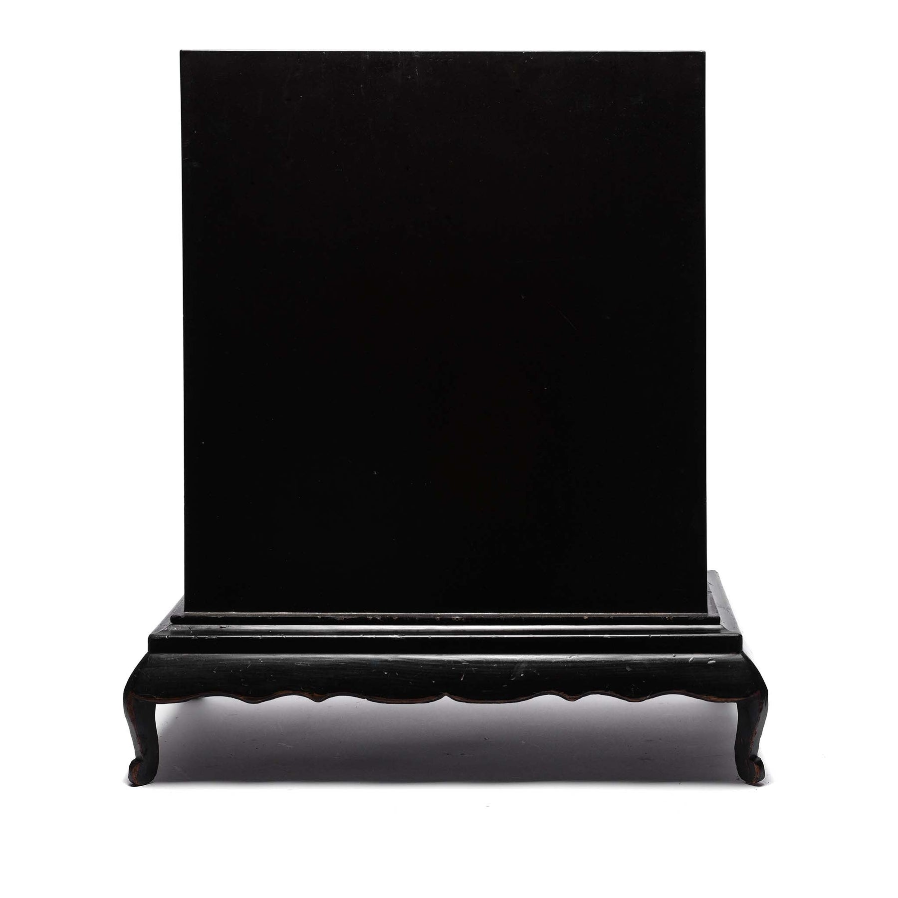 Gilt Japanese Black Lacquer Kodansu Jewellery Cabinet - Meiji Period