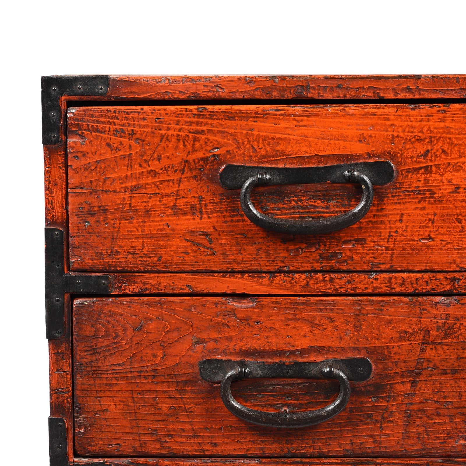 3 Drawer Negoro Tansu Chest From Japan - Meiji Period