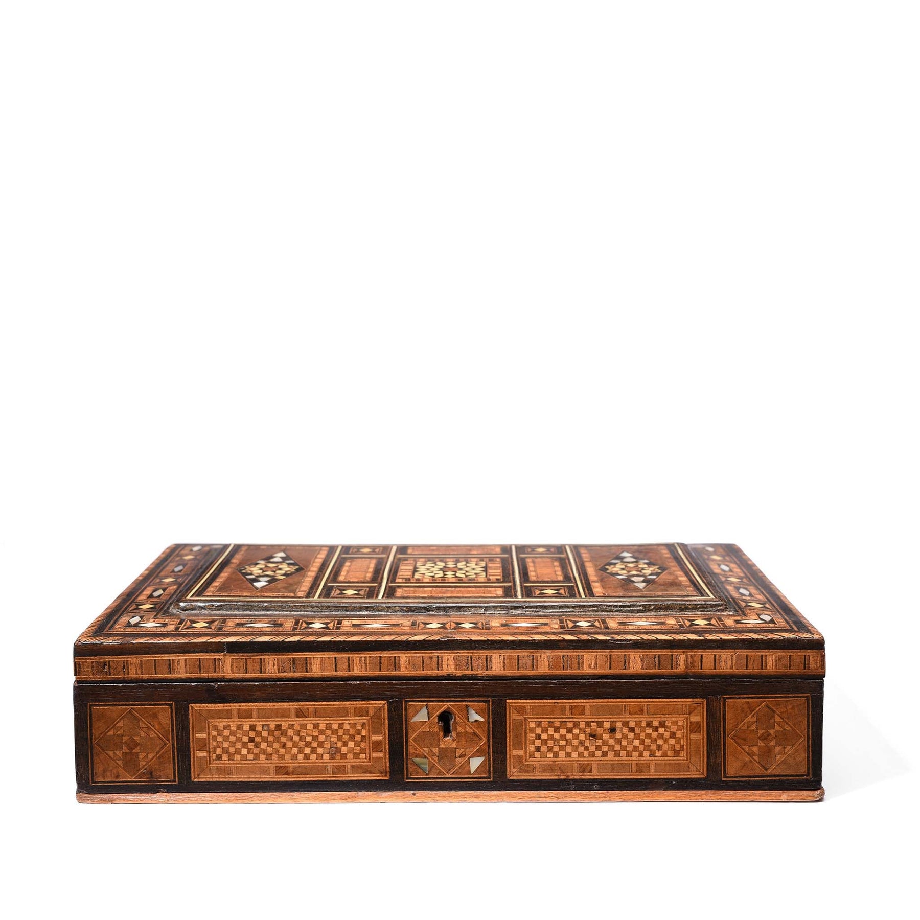 Syrian Marquetry Keepsake Box - Early 20thC