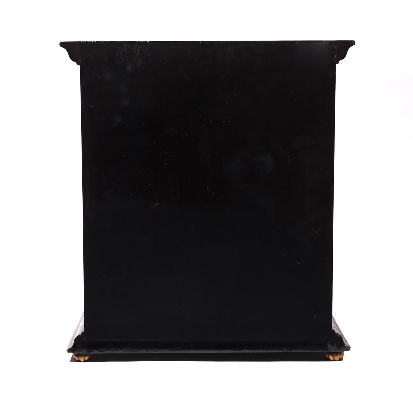 Gilt Black Lacquer Chinese Export Jewellery Cabinet - Early 19thC