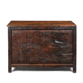 Painted Tibetan Altar Cabinet - 18thC