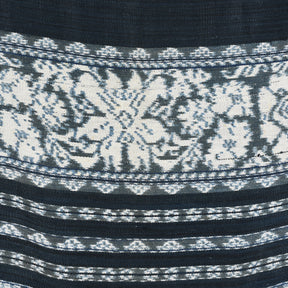 Indigo Cotton Ikat Sarong from Flores - Circa 90yrs Old