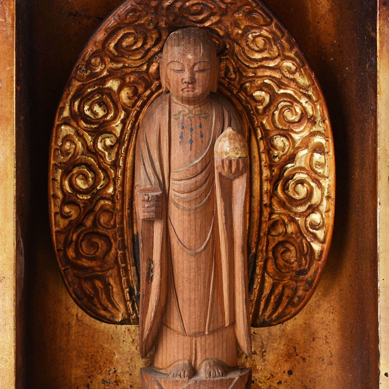 Japanese Lacquer Zushi Buddha Shrine - Meiji Period