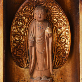 Japanese Lacquer Zushi Buddha Shrine - Meiji Period