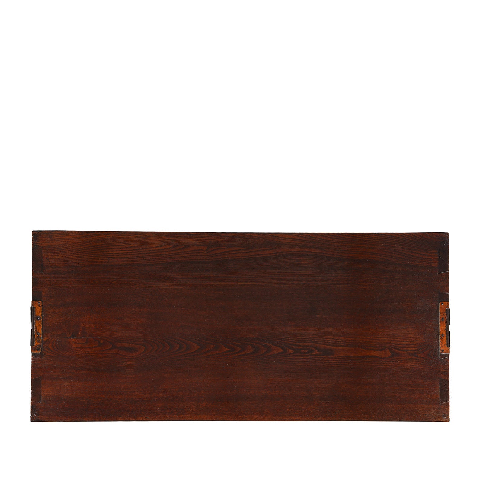 Japanese Kimono Dansu, Persimmon Wood - Shōwa Era