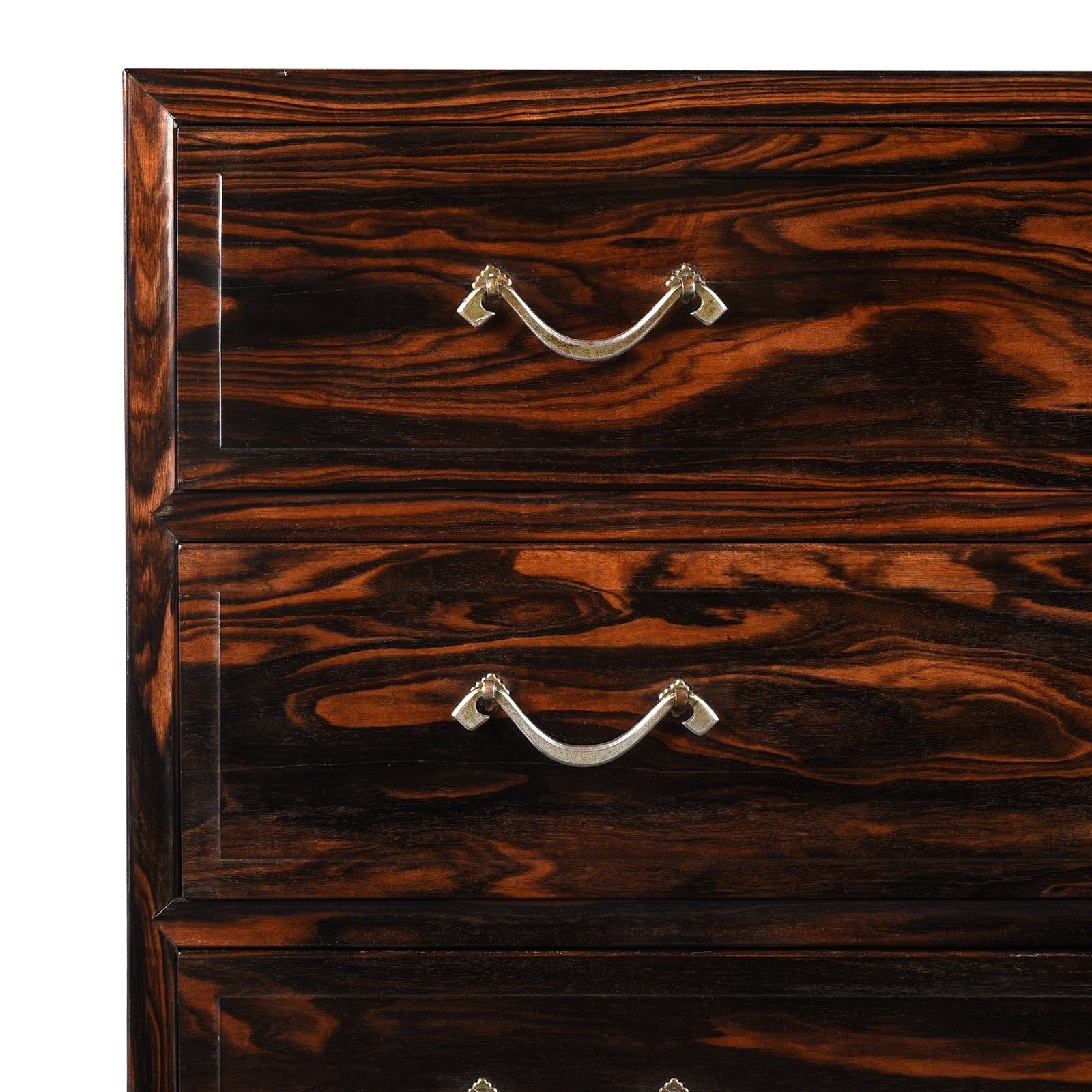 Japanese Kimono Dansu, Persimmon Wood - Shōwa Era