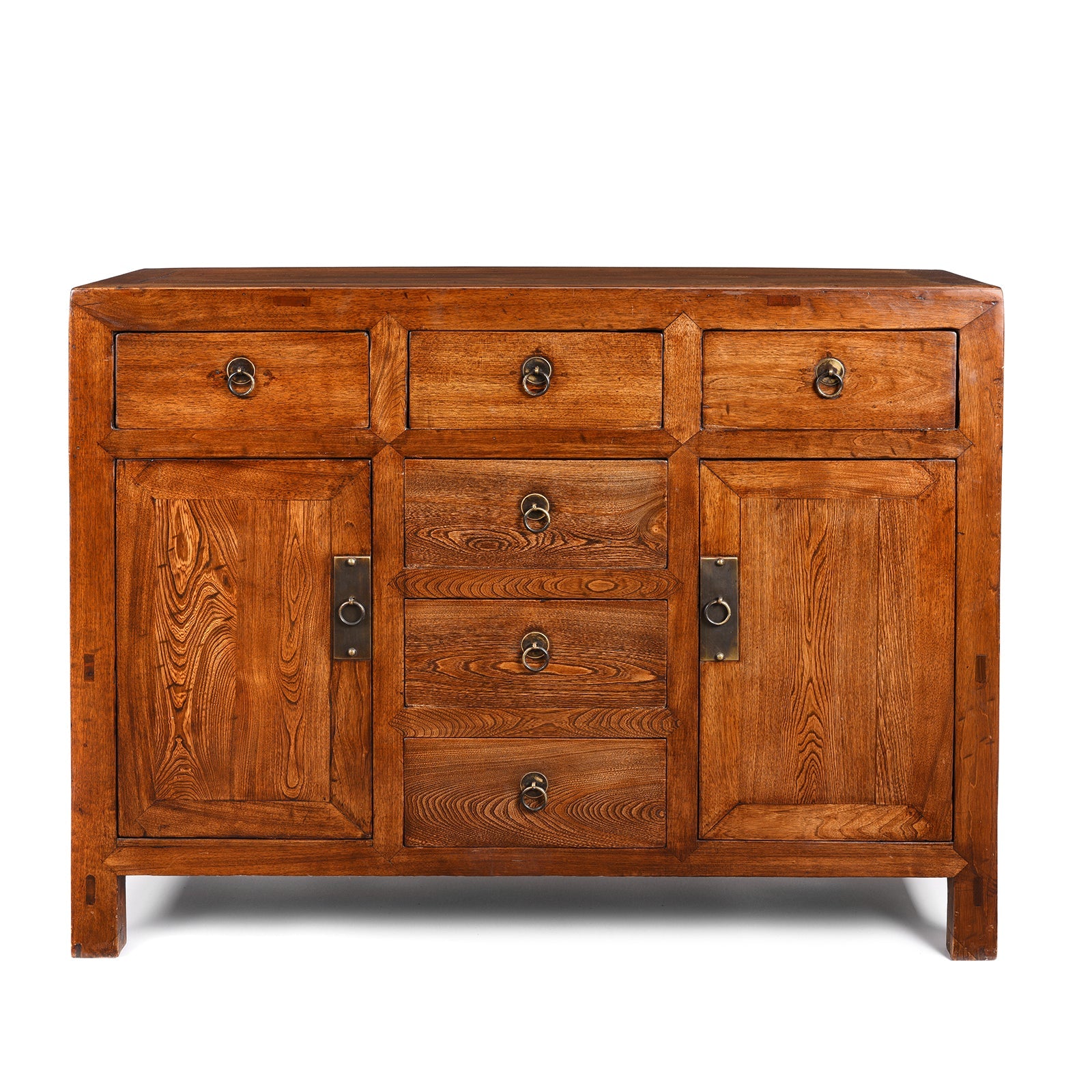 Chinese Sideboard Made From Reclaimed Elm & Poplar