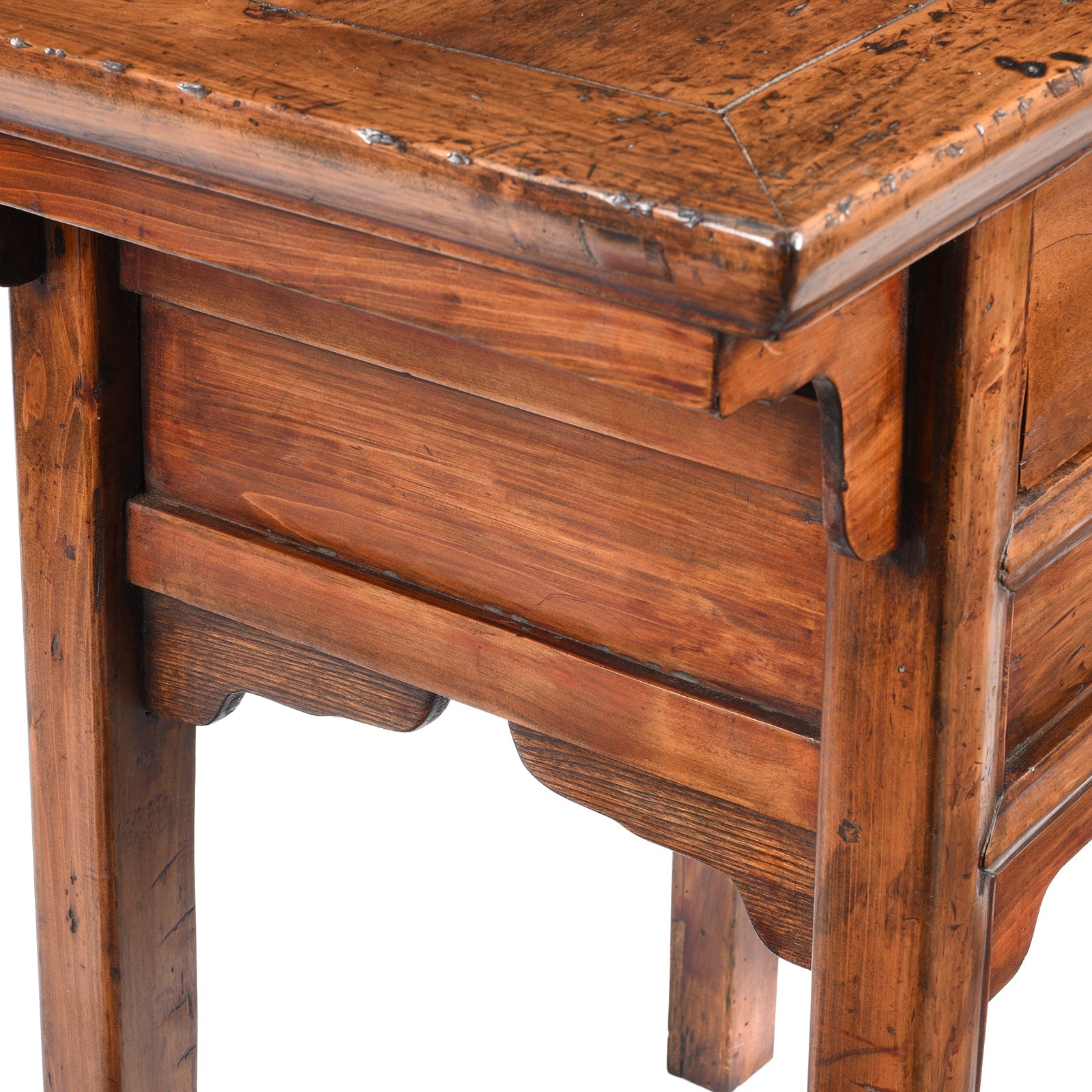 Pear & Cypress Ming Style Table From Jiangsu, China - 19thC