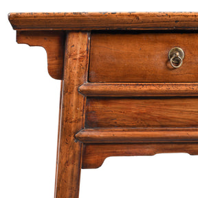 Pear & Cypress Ming Style Table From Jiangsu, China - 19thC