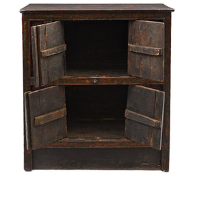 Painted Tibetan Altar Cabinet - Early 19th Century