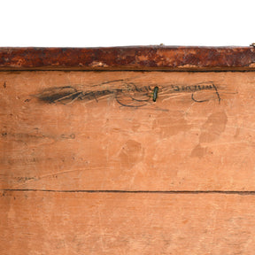 Tibetan Brass Bound Leather Trunk - 19th Century