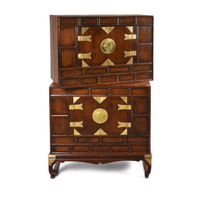 Korean Pear Wood Ich Ung Nong - Early 20thC