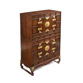 Korean Pear Wood Ich Ung Nong - Early 20thC