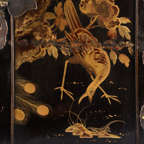 Japanese Lacquered Kodansu Table Cabinet - Meiji Period