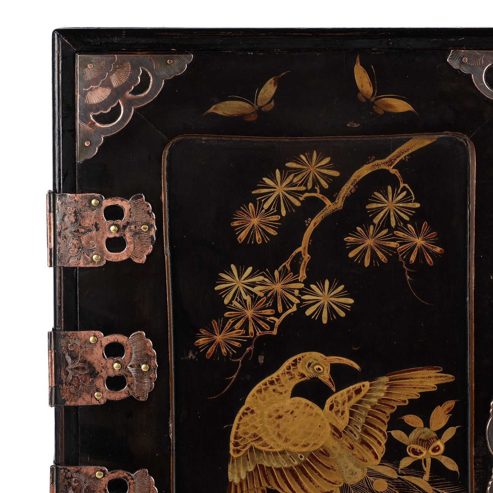 Japanese Lacquered Kodansu Table Cabinet - Meiji Period