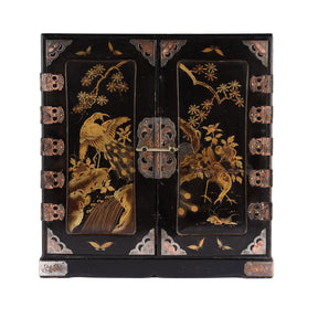 Japanese Lacquered Kodansu Table Cabinet - Meiji Period