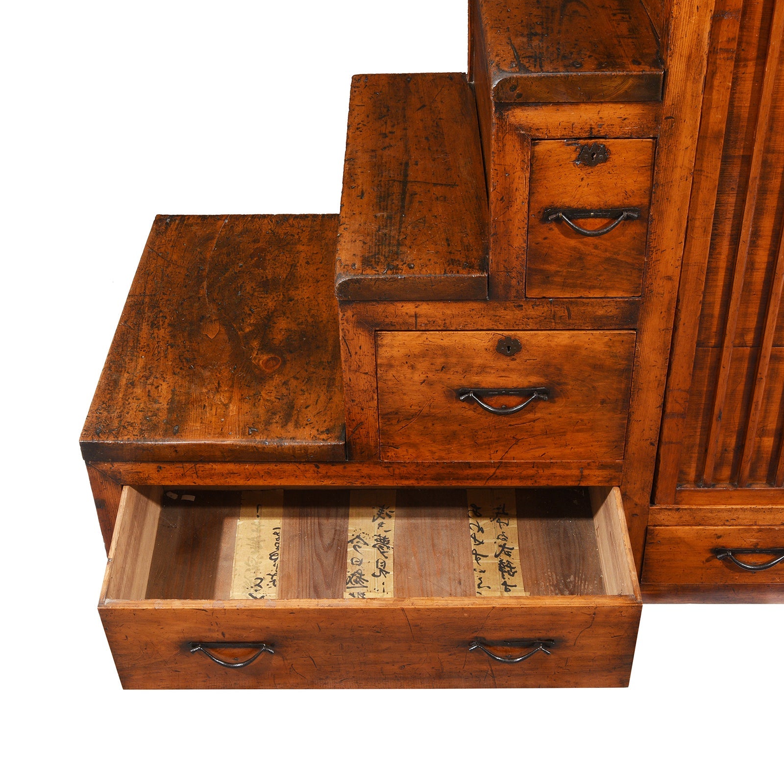 Japanese Kaidan Dansu (Step Tansu) - Meiji Period