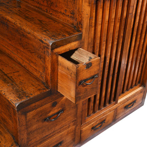 Japanese Kaidan Dansu (Step Tansu) - Meiji Period