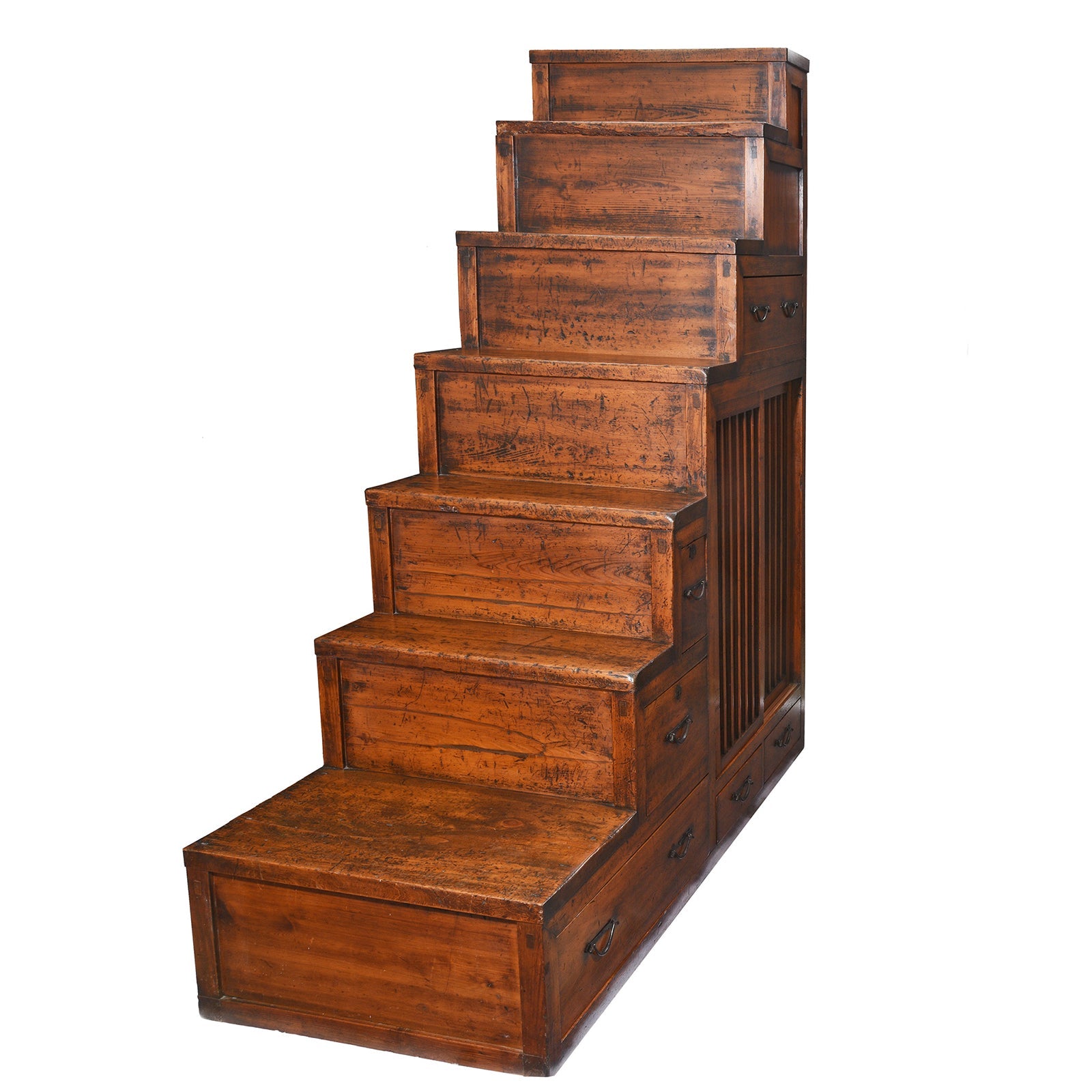 Japanese Kaidan Dansu (Step Tansu) - Meiji Period