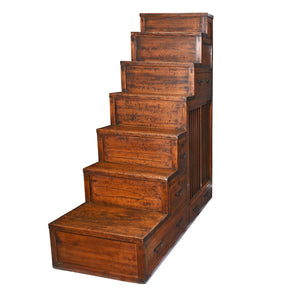 Japanese Kaidan Dansu (Step Tansu) - Meiji Period