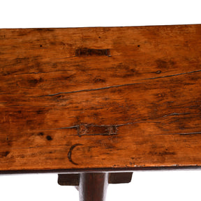 Lacquered Cypress Altar Table From Shanxi - 19th Century