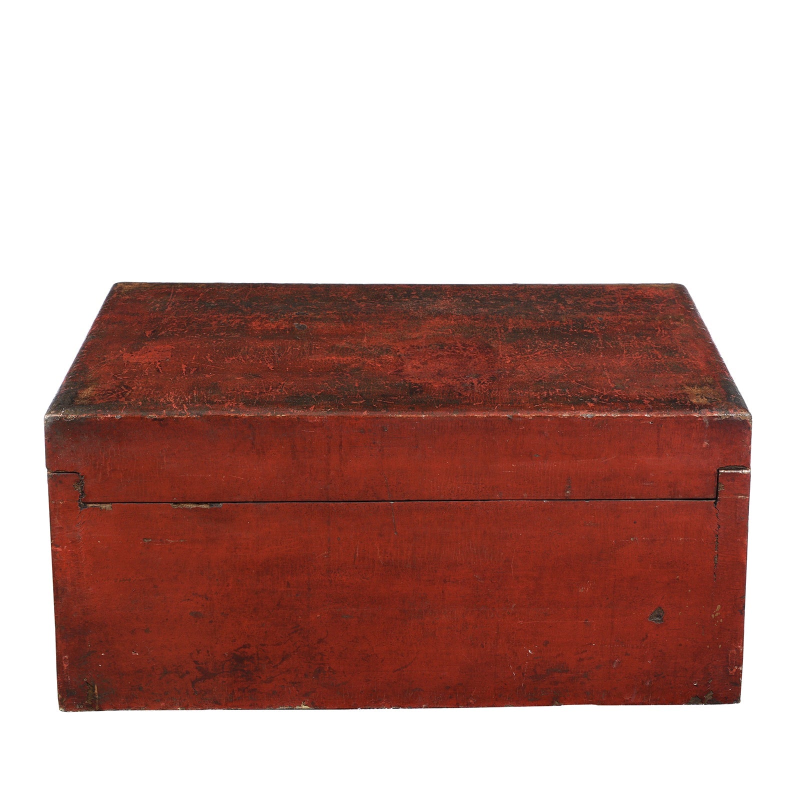 Gilt Red Lacquer Chest From Shanxi - Late 18th Century