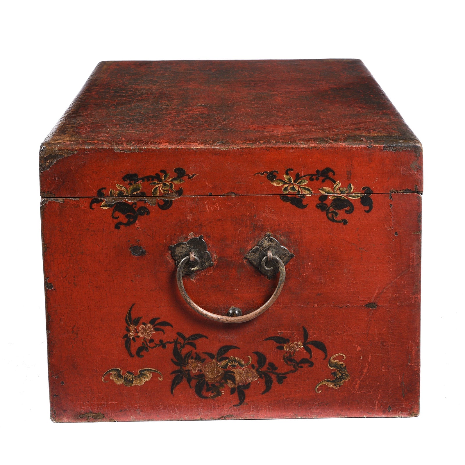 Gilt Red Lacquer Chest From Shanxi - Late 18th Century