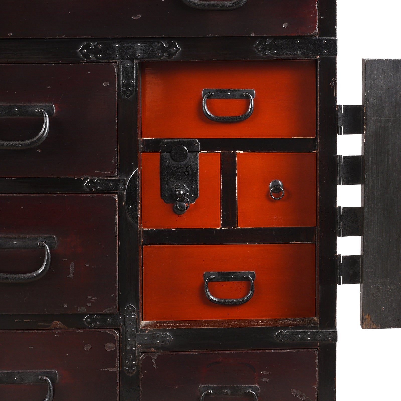 Japanese Isho Dansu With Secret Drawer - Taisho Period