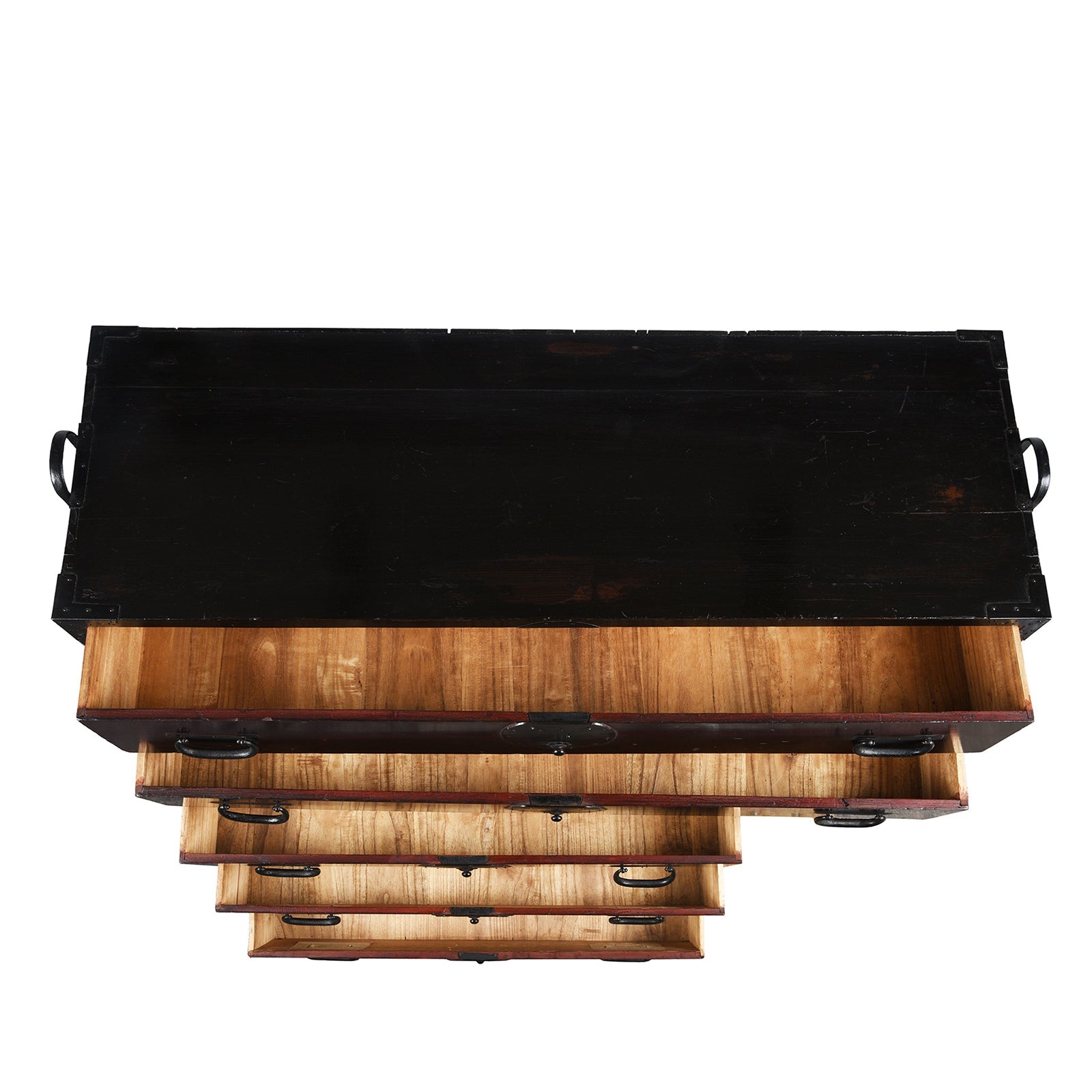 Japanese Isho Dansu With Secret Drawer - Taisho Period