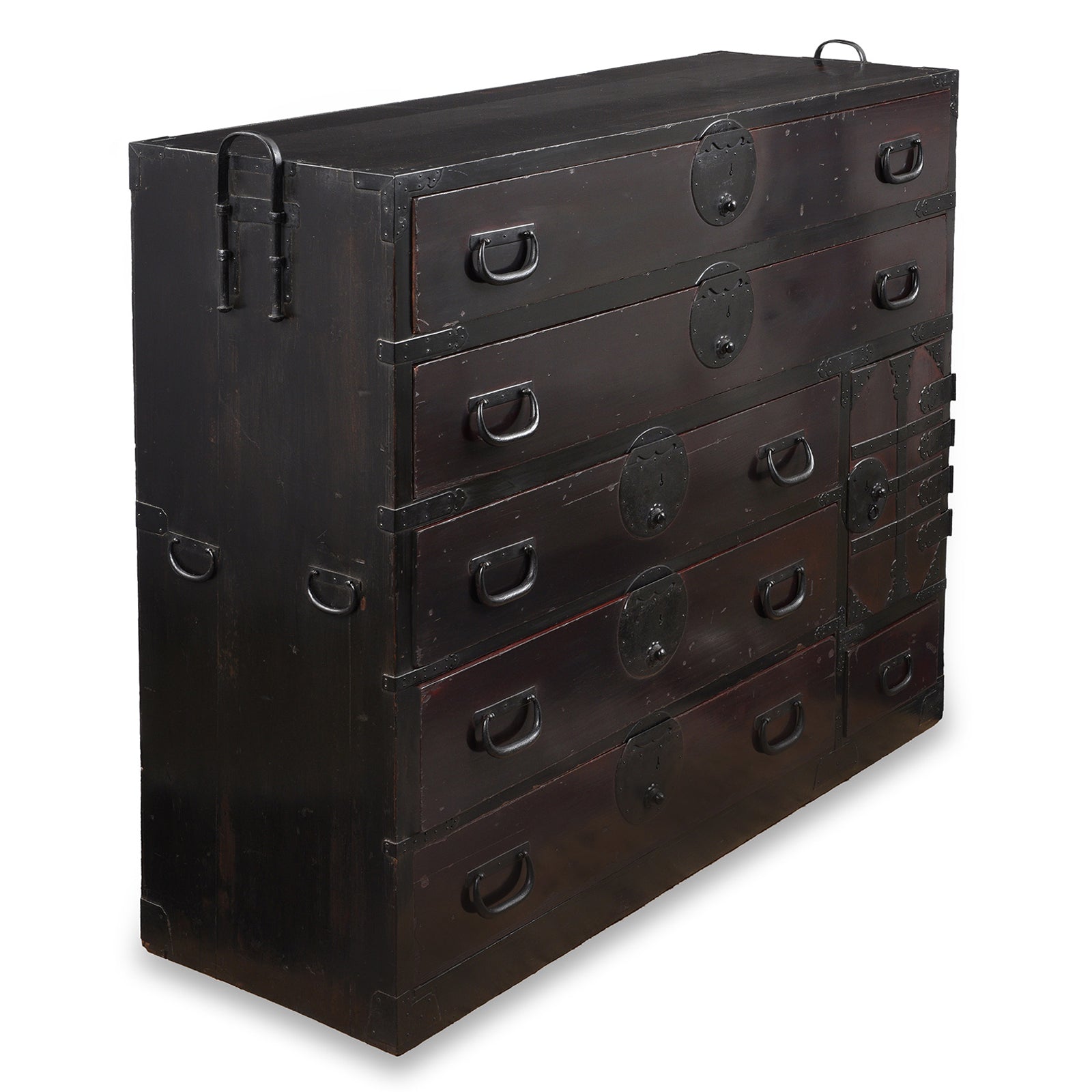 Japanese Isho Dansu With Secret Drawer - Taisho Period