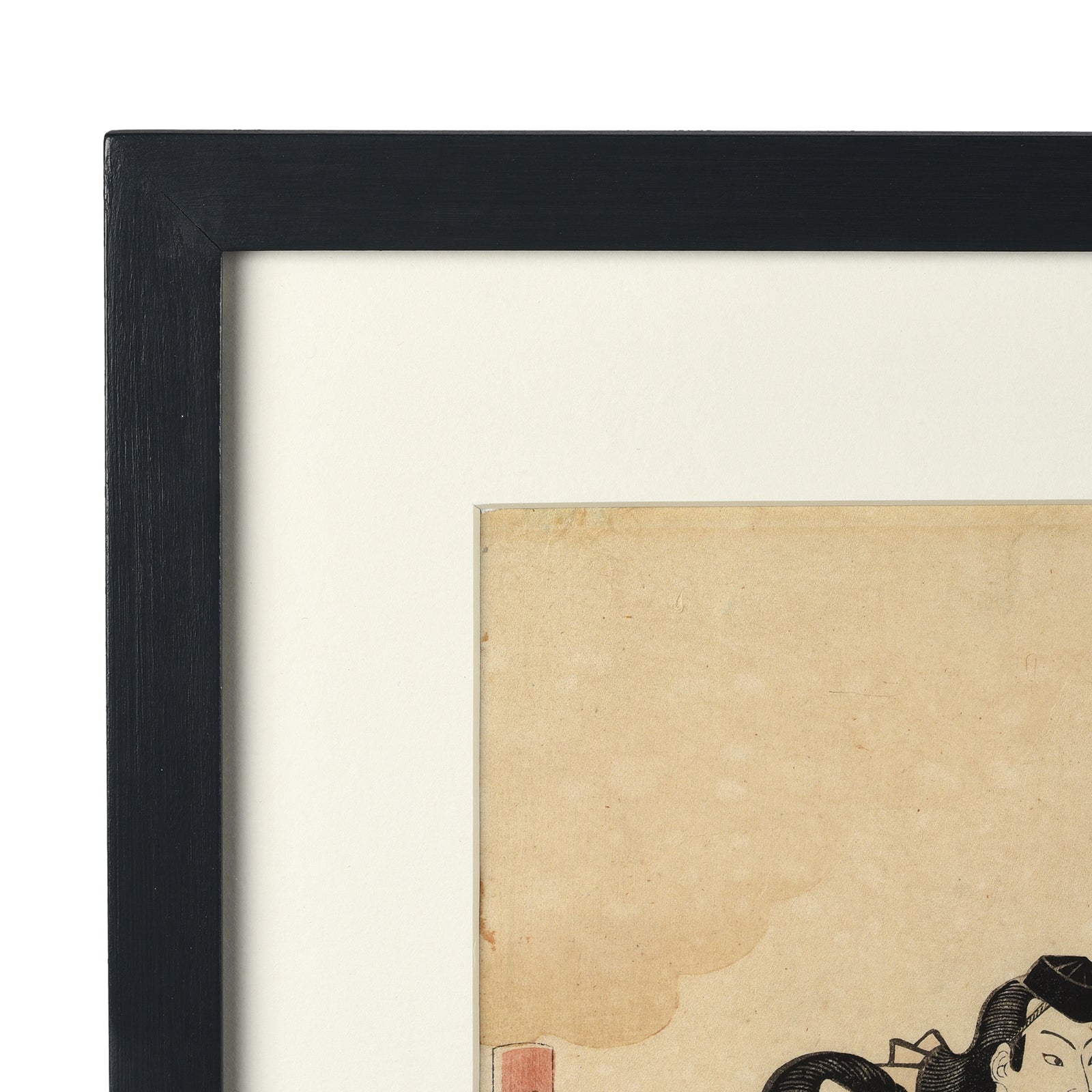 "Kanjincho" Kabuki Triptych By Kuniyoshi