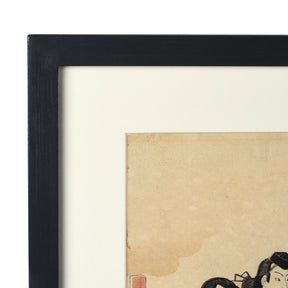 "Kanjincho" Kabuki Triptych By Kuniyoshi